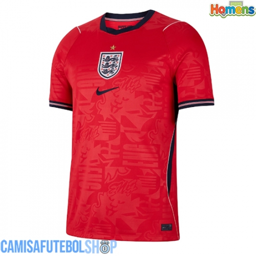 Camisa de time de futebol Inglaterra Replicas 2º Equipamento Mundo 2026 Manga Curta